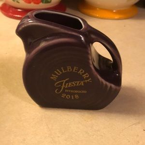 Fiestaware commemorative cream pitcher